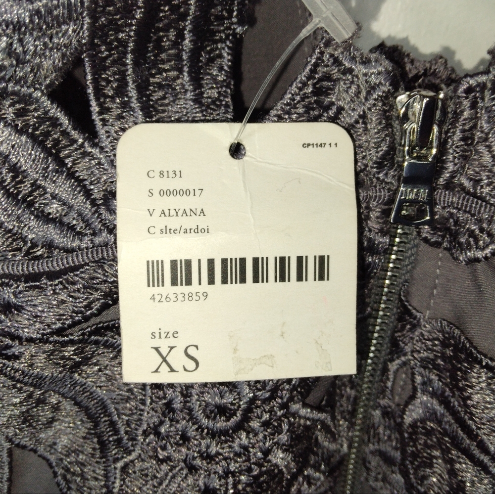 SAYLOR Alayna Lace Dress in Shark Size XS - Picture 11 of 16